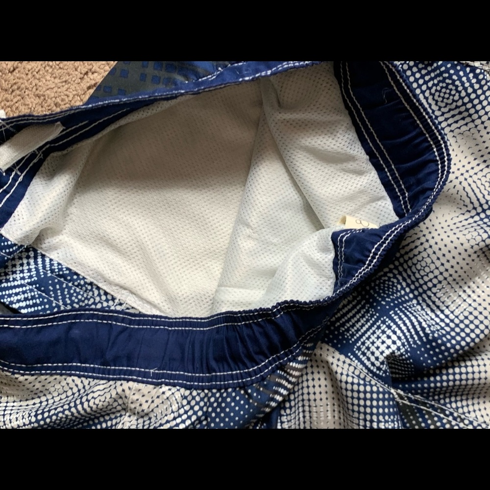 Ocean Pacific OP Sz L Swim board surf shorts - Picture 6 of 11